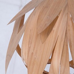 Vintage Creative Home Cage Bird Bambusový lustr