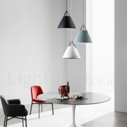 1 Lehká závěsná lampa v severském stylu Vintage Závěsná lampa