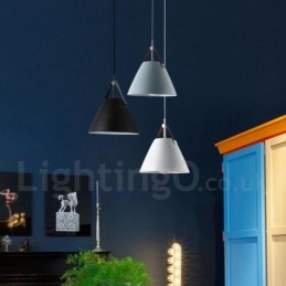 1 Lehká závěsná lampa v severském stylu Vintage Závěsná lampa