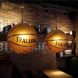 1 Light Vintage Moderní Současné Basketbalové Skleněné Stínidlo Závěsné Světlo