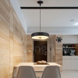 1 Světlo Moderní moderní luxusní závěsné svítidlo se skleněným stínidlem