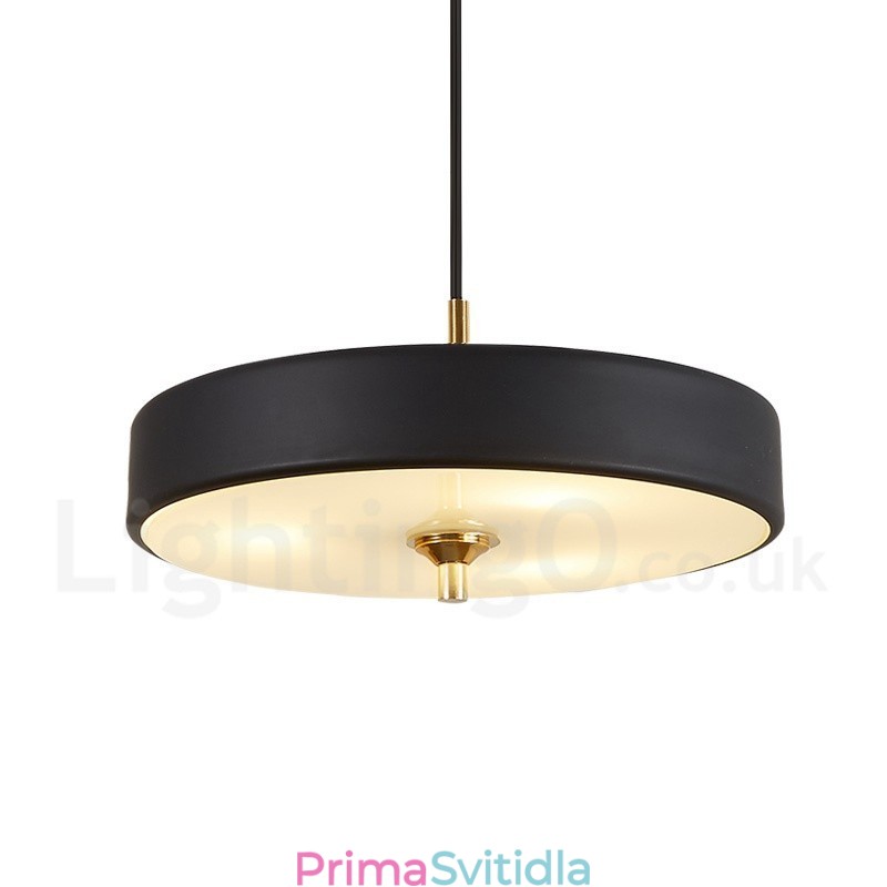 1 Světlo Moderní moderní luxusní závěsné svítidlo se skleněným stínidlem