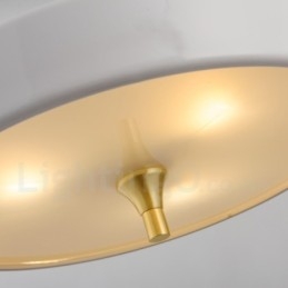 1 Světlo Moderní moderní luxusní závěsné svítidlo se skleněným stínidlem