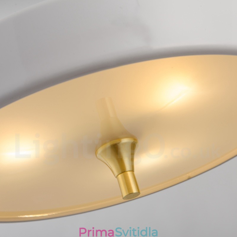 1 Světlo Moderní moderní luxusní závěsné svítidlo se skleněným stínidlem