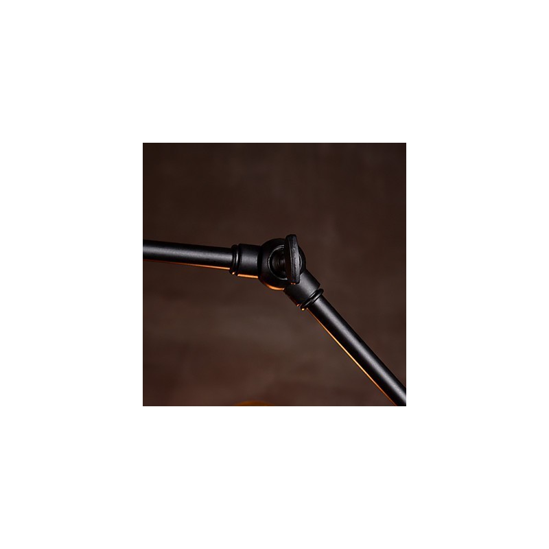 Creative 8 Light Brushed Nickel Lustr
