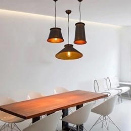 Lustr Mini styl moderní současné kovové 3 světelné závěsné světlo