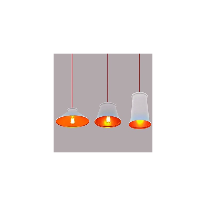 Lustr Mini styl moderní současné kovové 3 světelné závěsné světlo
