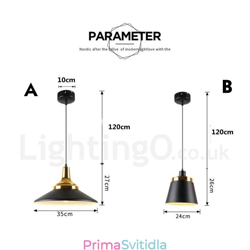 1 Lehké moderní závěsné svítidlo stropní svítidlo