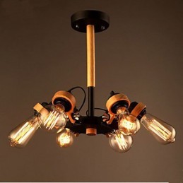 Studiové lampy a lucerny Americký retro strop 6