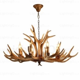8 Light Country Rustikální Nordic Moderní Současný lustr