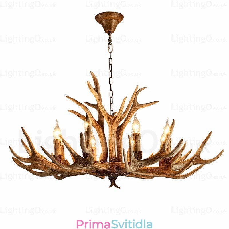 8 Light Country Rustikální Nordic Moderní Současný lustr