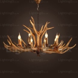 8 Light Country Rustikální Nordic Moderní Současný lustr
