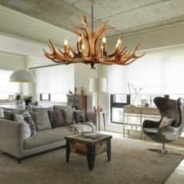 8 Light Country Rustikální Nordic Moderní Současný lustr