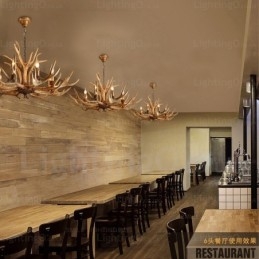 8 Light Country Rustikální Nordic Moderní Současný lustr