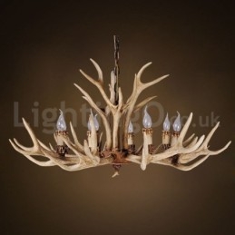 8 Light Country Rustikální Nordic Moderní Současný lustr