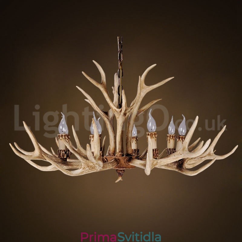 8 Light Country Rustikální Nordic Moderní Současný lustr