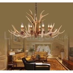 8 Light Country Rustikální Nordic Moderní Současný lustr