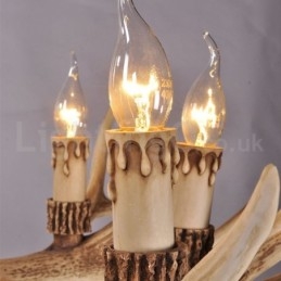 8 Light Country Rustikální Nordic Moderní Současný lustr