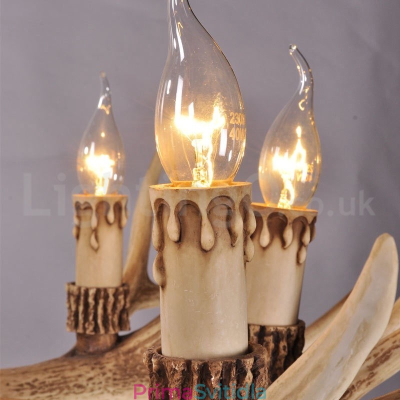 8 Light Country Rustikální Nordic Moderní Současný lustr