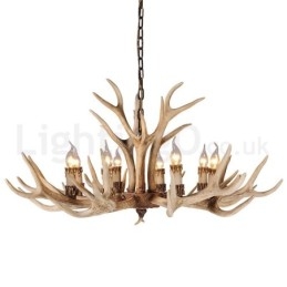 8 Light Country Rustikální Nordic Moderní Současný lustr
