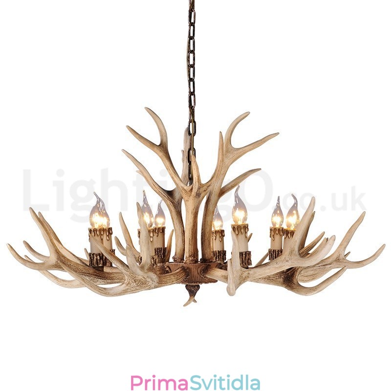 8 Light Country Rustikální Nordic Moderní Současný lustr