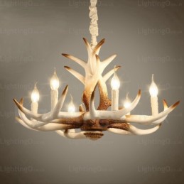 6 Light Vintage Retro Lustr