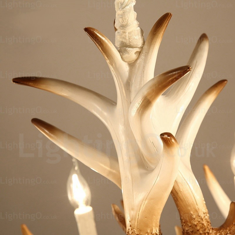 6 Light Vintage Retro Lustr