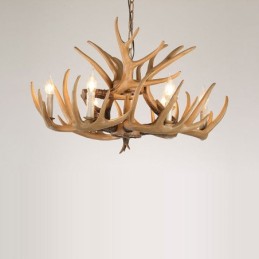 6 Light Vintage Retro Lustr