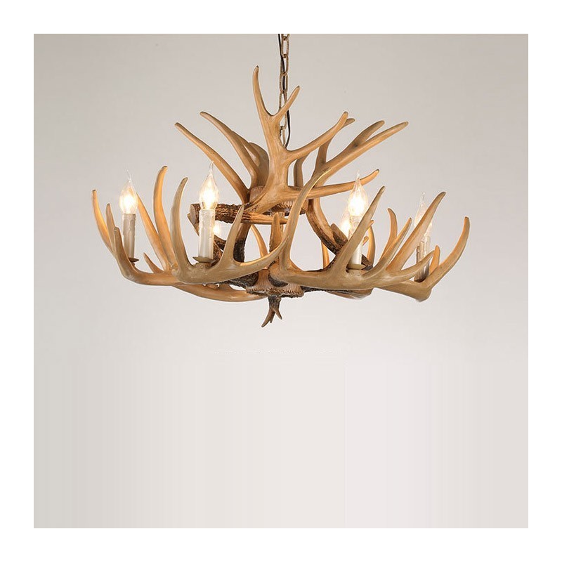 6 Light Vintage Retro Lustr