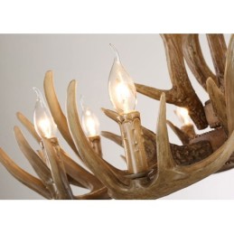 6 Light Vintage Retro Lustr