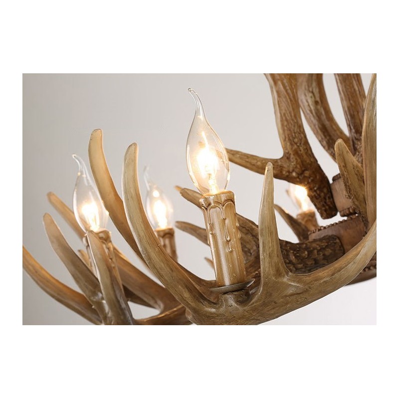6 Light Vintage Retro Lustr