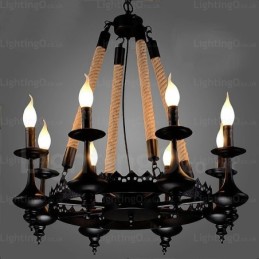 8 Light Country Rustikální závěsné svítidlo