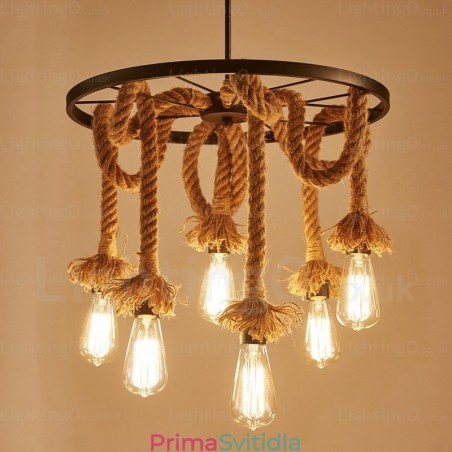 6 Light Vintage Retro závěsné svítidlo 6 Light Vintage Retro závěsné svítidlo