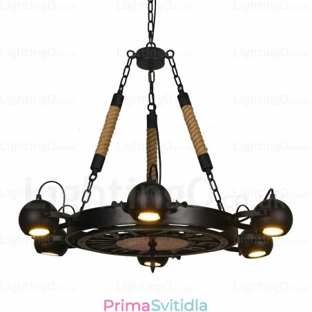 6 Light Vintage retro závěsné svítidlo se stínidlem z nerezové oceli 6 Light Vintage retro závěsné svítidlo se stínidlem z nerezové oceli
