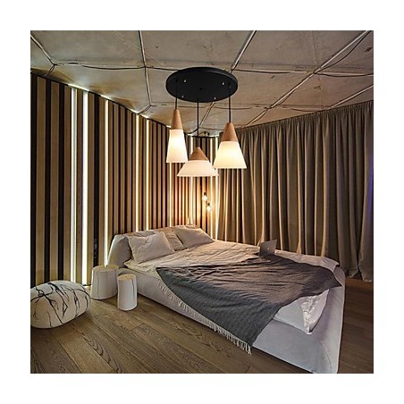 Lustr Mini styl moderní současné kovové 3 světelné závěsné světlo Lustr Mini styl moderní současné kovové 3 světelné závěsné světlo