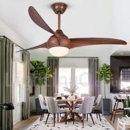 52" stropní ventilátor Rustic Lodge Country