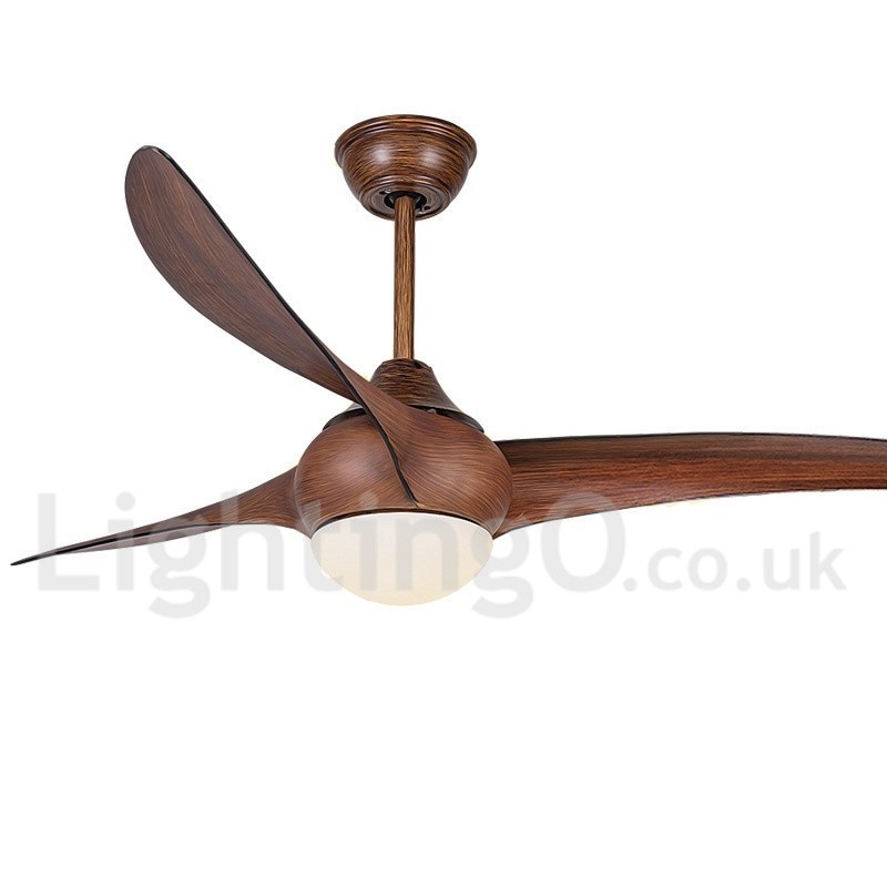 52" stropní ventilátor Rustic Lodge Country