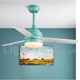 42" 48" Nordic Vintage moderní moderní stropní ventilátor