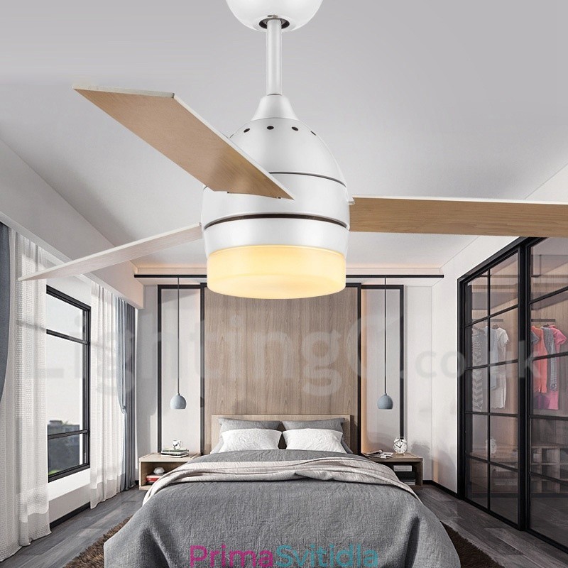 42" 48" Nordic Vintage moderní moderní stropní ventilátor