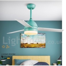 42" 48" Nordic Vintage moderní moderní stropní ventilátor