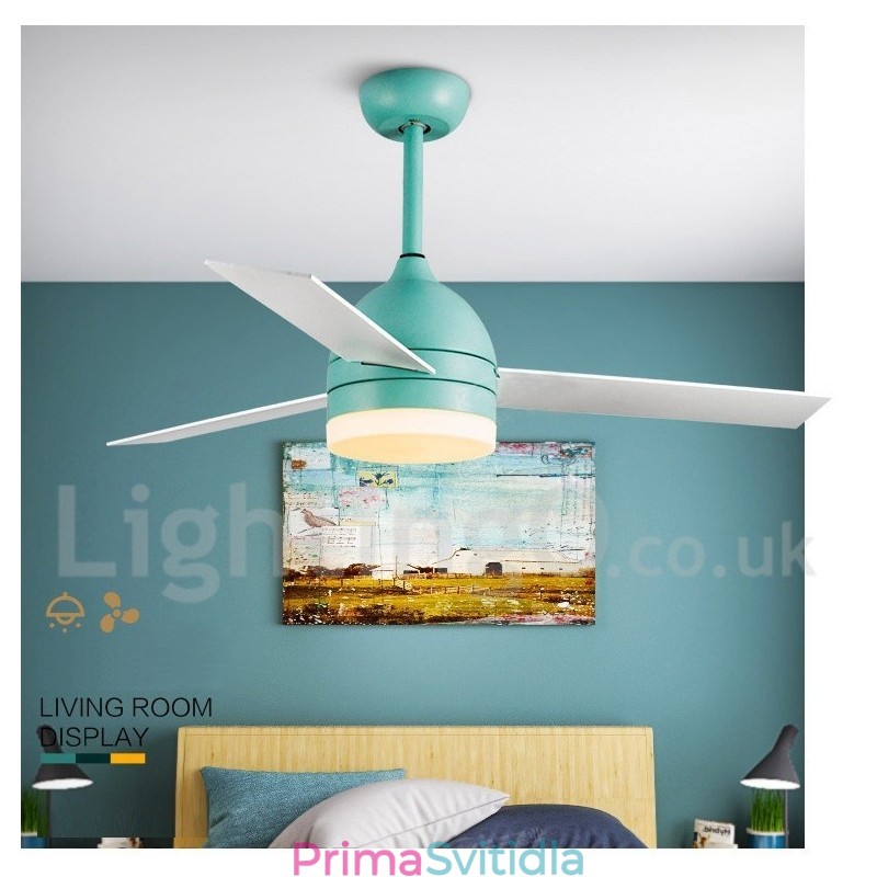 42" 48" Nordic Vintage moderní moderní stropní ventilátor