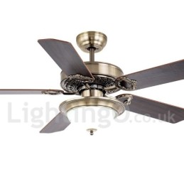 42" 48" 52" Country Retro Rustikální Lodge Vintage stropní ventilátor