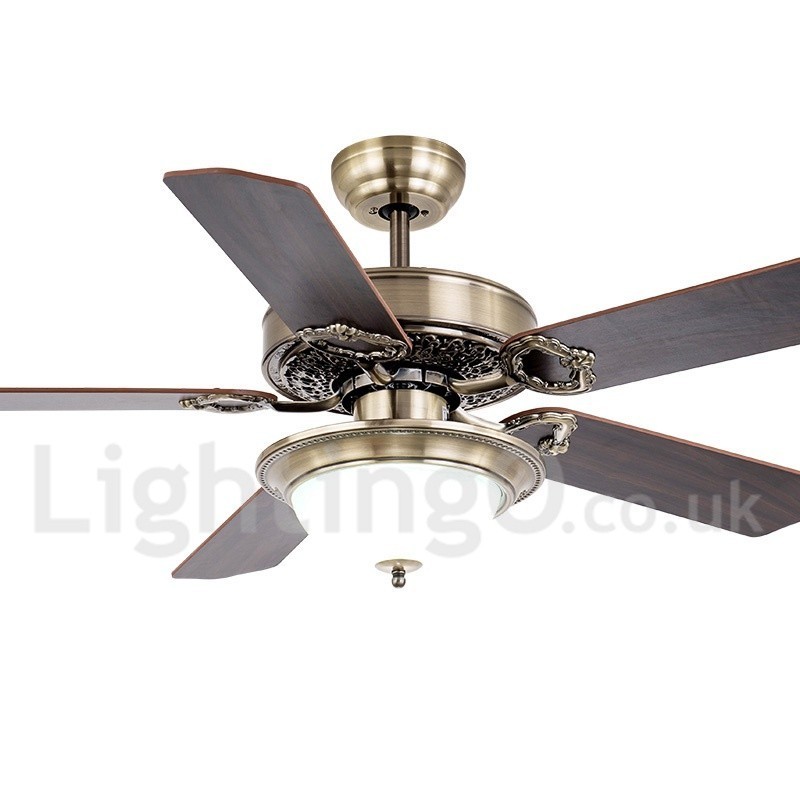 42" 48" 52" Country Retro Rustikální Lodge Vintage stropní ventilátor