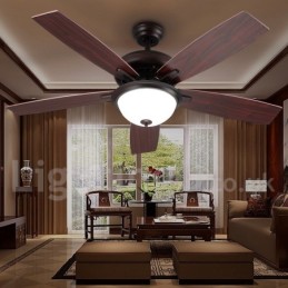 52" Country Retro Rustic Lodge Vintage stropní ventilátor