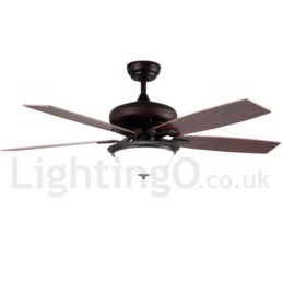 52" Country Retro Rustic Lodge Vintage stropní ventilátor