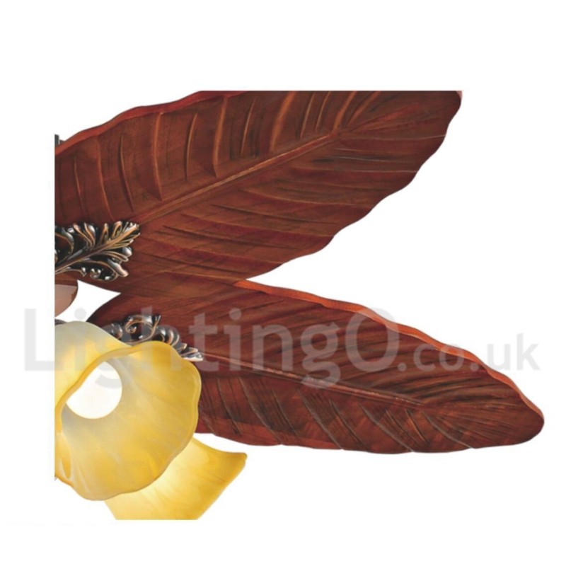48" Country Retro Rustic Lodge Vintage stropní ventilátor