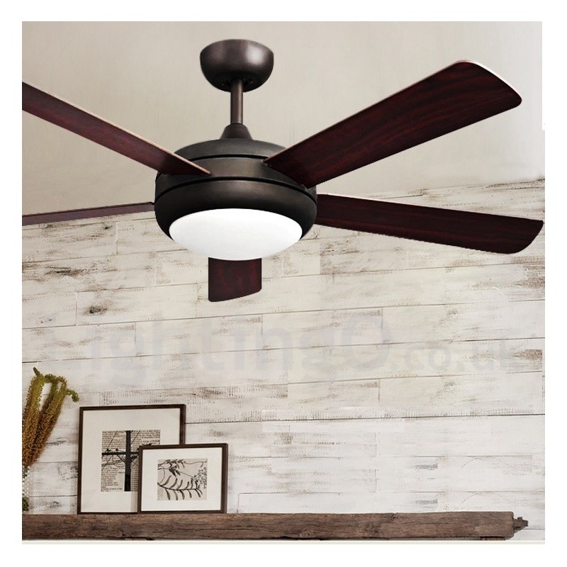 52" vintage stropní ventilátor evropského stylu