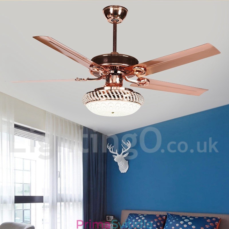 52" moderní moderní stropní ventilátor evropského stylu