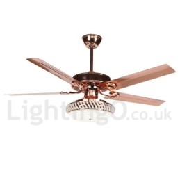 52" moderní moderní stropní ventilátor evropského stylu