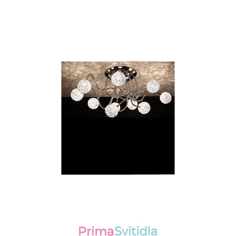 Simple Iron Ceiling Round Iron Kreativní lampa lampa Hliníková drátěná lampa